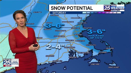 Boston 25 morning forecast