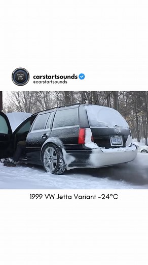 carstartsounds on Instagram: "1999 VW Jetta Variant 1.9 TDI • Engine: 1.9L Inline-4 Turbo Diesel (TDI) • Power: ~90 hp • Torque: ~210 Nm • Transmission: 5-speed manual / 4-speed automatic • Drivetrain: Front-Wheel Drive (FWD) • 0-100 km/h: ~12.5 sec Follow @carstartsounds for more exclusive car start sounds‼️ (Via toucanlife) #volkswagen #vwjetta #jetta #tdi #dieselpower #germancars #carlovers #coldstart"