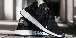adidas & KICKS LAB. Deliver a Black & White Take on the Deerupt Runner