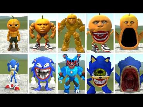 STRONGEST ODINDINDINDUN VS SHIN SONIC EPIC SHOWDOWN IN GARRY'S MOD