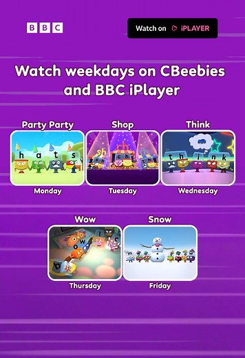 ¡Alphablocks llega a CBeebies!