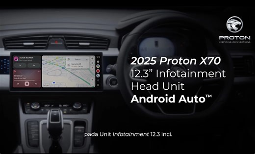 Android Auto Comes To The 2025 Proton X70