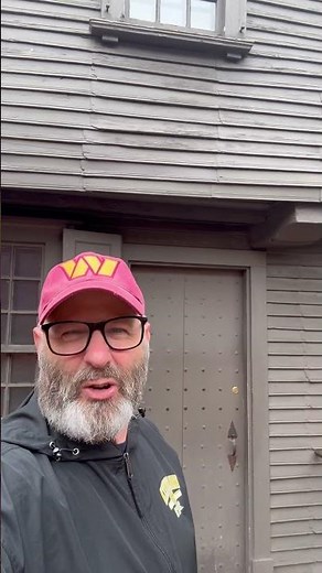 At Paul Revere’s house #history #travel #boston #revolution #midnight #rider #british #war #vlog