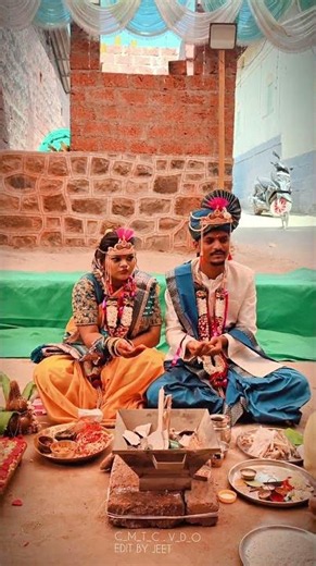 📍 Maharashtrian Wedding 🎥 Cinematic Wedding Highlights 💖 Forever Together.#shortsfeed #merriage