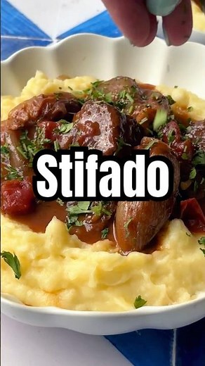 Greek Beef Stew (Stifado) That MELTS in Your Mouth 😍