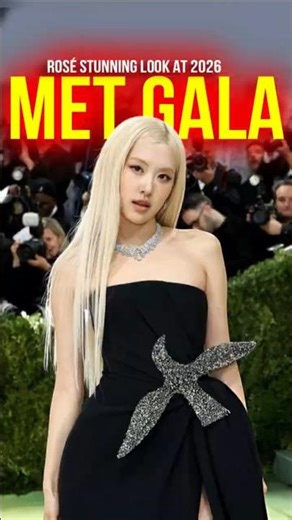 Rosé Just Owned the 2026 Met Gala🔥...