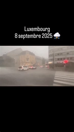 12K views · 4.7K reactions | À l'avant de la dégradation principale, un gros orage a secoué Luxembourg et ça n'est que le début de l'épisode ! La région attend localement > 100 L/m2 en moins de 12 heures ce qui causera de sérieuses inondations. Notre pays sera légèrement en marge mais comme expliqué, l'extrême est de notre royaume dépassera parfois les 50 voire 60 L. Vidéo : Tagesblatt via meteo express  | Météo-Mons | Facebook