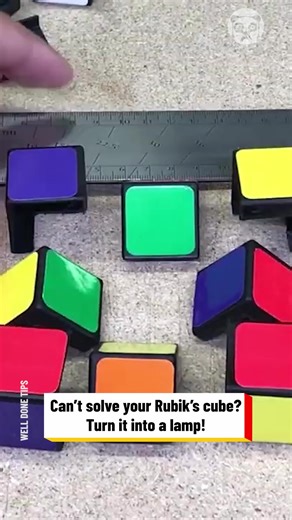 How to make a LED lamp from Rubik’s Cube Partner: Well Done Tips FB: https://www.facebook.com/welldonetips/ YT: https://www.youtube.com/channel/UCJF8RIGIyirxgDnHgQfKcLg/ | Universal World
