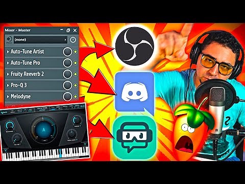 🤫 HOW TO USE AUTOTUNE in a STREAMING in DISCORD, OBS, STREAMLABS from FL STUDIO 2021