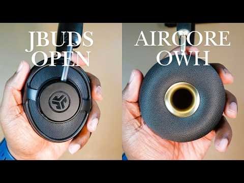 Open Back Sound Challenge | JLAB JBUDS Open Headphones vs. MovEngine OWH Headphones