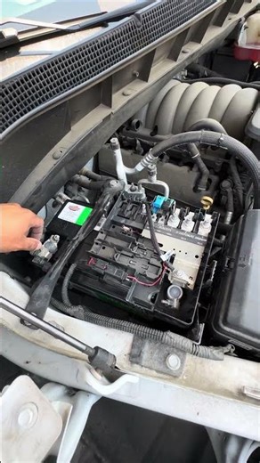 Chevy Silverado battery replacement #diy #howto #automobile #truck #chevrolet #chevy #mechanic