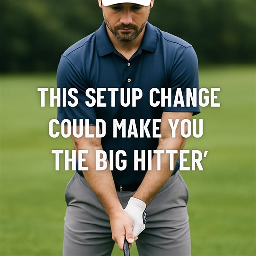 Top Speed Golf on Instagram: "This breakdown reveals the setup adjustment that separates the good ball strikers from the rest. Forget massive movements; the game-changer here is a *slight* shoulder tilt—think about 10 degrees away from the target—to set up a fundamentally sound position. This precise setup creates the necessary space to swing the club **from the inside**, slotting it perfectly for increased speed and that highly sought-after powerful draw. Watch how this simple geometry instantl