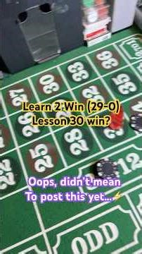 Learn 2 Win (29-0), session 30 win? #casino #gamblingschool #reels #viral #gambling #gamblingtips
