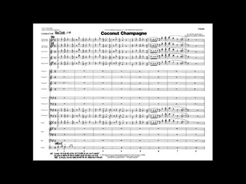 Coconut Champagne by Denis DiBlasio/arr. Bob Lowden
