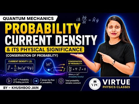 Conservation of Probability | lect.-07| #bscphysics #education #engineering