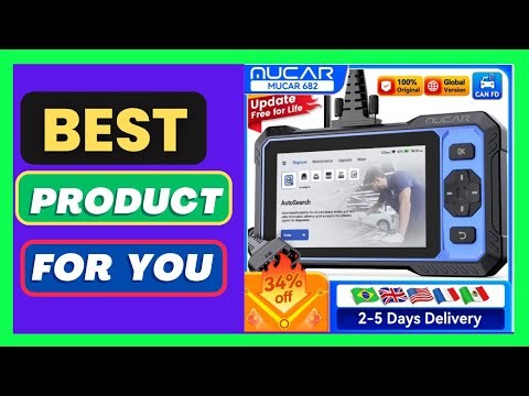 MUCAR 682 OBD2 Scanner AI Assisted Diagnostic Tool OE