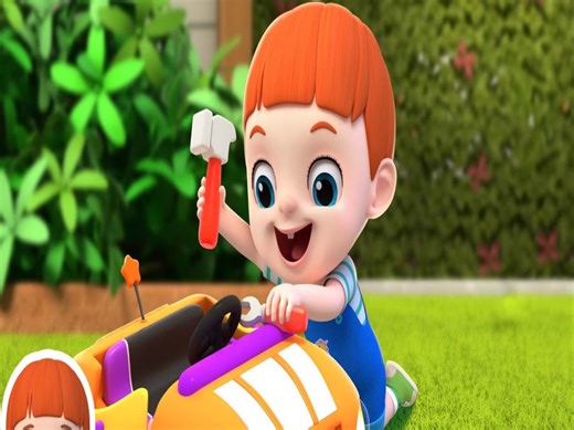 The Boo Boo 汽车歌[新] | 最佳儿童歌曲和童谣