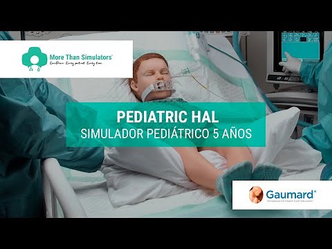 Pediatric HAL - Simulador de paciente pediátrico de alta fidelidad. Expresiones faciales