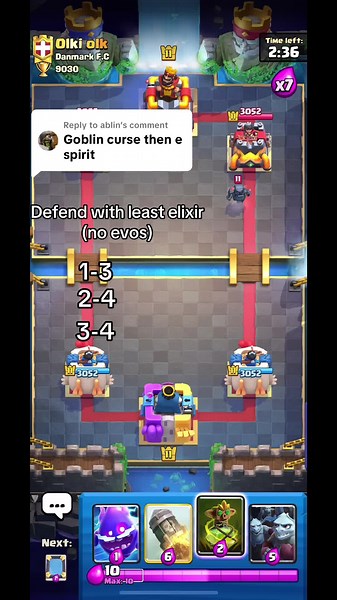 Clash royal content on TikTok