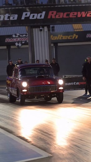 2.6K views · 6.3K reactions |  ’55 Chevy “Cherry Bomb”  WHEELS UP. FULL SEND. NO MERCY.  This is how real drag racing looks ⚡ • #cherrybomb #55chevy #chevrolet55 #gassers #dragracingforall #wheelsup #wheelietime #dragracing | Dragracingforall | Facebook