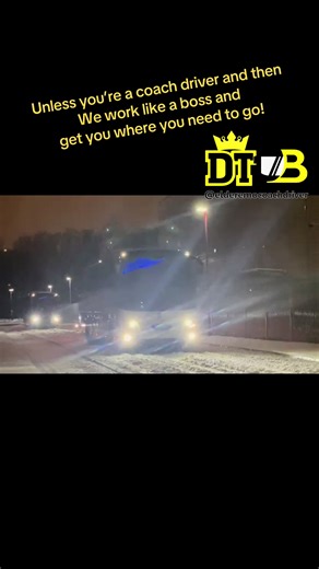 Coach Driver Journeys: Safety First on Snowy Days