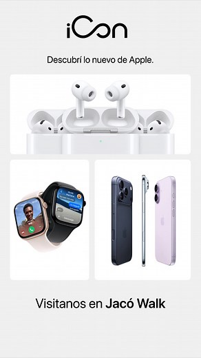 Visitá iCon Jacó Walk y descubrí todo lo nuevo de Apple. Probá los últimos dispositivos, conocé sus innovaciones y viví la experiencia Apple en un solo lugar. | ICON | Facebook