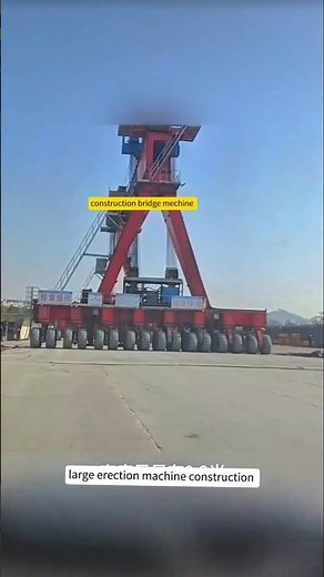 large erection machine construction bridge #facts