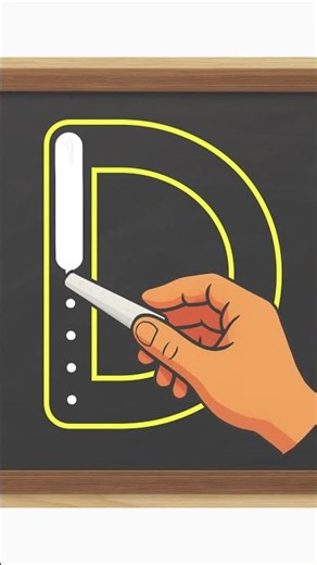 Writing the Letter D ✍️ | Alphabet Series #4 | Learn to Write Letters