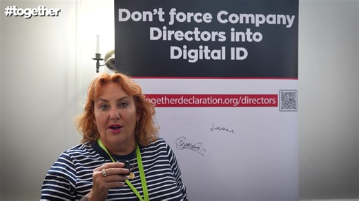80K views · 5.2K reactions | DIGITAL ID: "My fear is what happens to the people with no power at the bottom" Lisa Mckenzie signing our petition to stop mandatory digital IDs for company directors We call on the Government to immediately stop the rollout of compulsory digital IDs for company directors #NoToDigitalID TAKE ACTION⬇️ | Together Declaration | Facebook