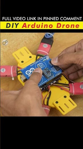 DIY Arduino Drone #diy #shorts #drone #quadcopter #arduino #arduinoprojects #schoolproject