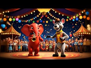The Red Elephant 🎺 & The Circus Kangaroo 🥁