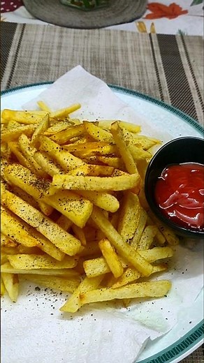 Perfect Crispy French Fries at Home