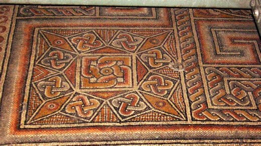 1,600-year-old mosaic room features Solomon’s knot to ward off evil