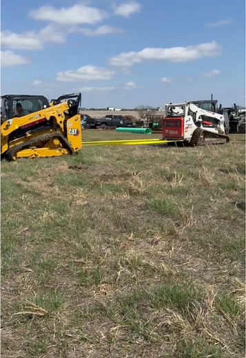 Cat vs Bobcat Showdown: Powerful Machines Compete