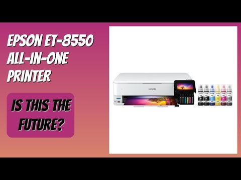 REVIEW (2026): Epson ET-8550 All-in-One Printer. Features