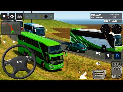 City Highway & Village Mix | IDBS Indonesia Bus Ride | ShivamX Gaming