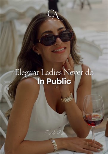 These small habits make all the difference 🤍 #classy #elegantstyle #elegance #fashionover50