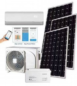 [Hot Item] Solar Photovoltaic Air Conditioners DC Inverter Hybrid Compressor Eco-Friendly Air Conditioners