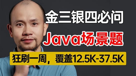 【全200集】2026年Java面试热门场景题 真实大厂高频考点，逼自己狂刷一周，直接拿下Offer！附100w字面试宝典 简历优化！