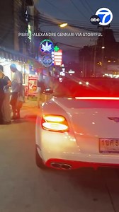 19K views · 257 reactions | A woman has been arrested after a video went viral of a lion riding in the backseat of a Bentley convertible cruising through a Thai resort town. She's facing up to a year in prison and a maximum fine of almost $3,000.  | ABC7 | Facebook