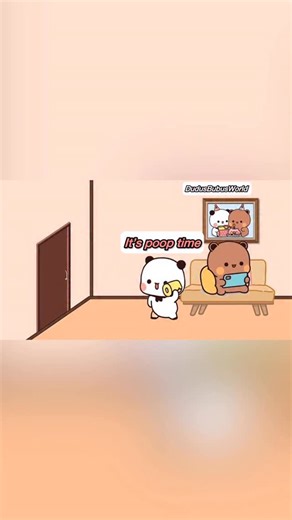 DudusbubusWorld on Instagram: "Stay hygienic Hello Family i’m BUBU & well all know not only Me but BUBU also pass air gas/fart a lot therefore i believe it’s very very necessary for DUDU to do poop first right😬🐼🐻 #viral #bubududu #hygeine #funny"