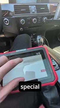 BMW E61 530d diesel fuel injecotrs check with obd2 scanner