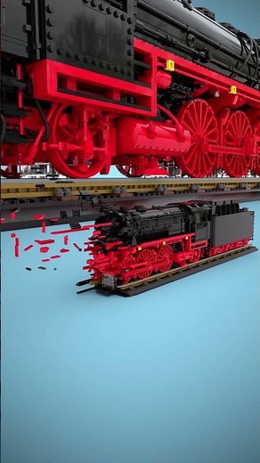 Lego Train BR01 MOC Magic Build