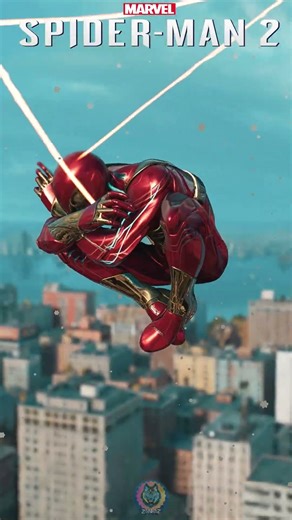 do you like spider man iron spider suit web swing