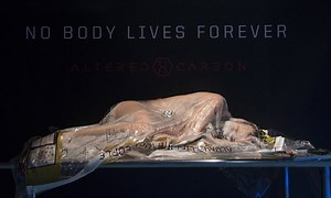 NETFLIX DEBUTS BIZARRE 'HUMAN SLEEVES' AT CES AHEAD OF ITS NEW SHOW ALTERED CARBON