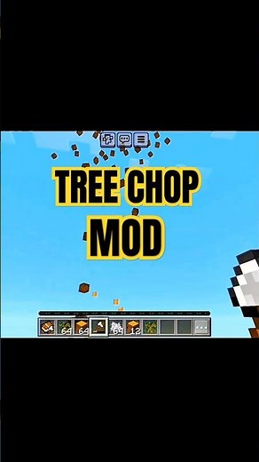 Tree chop mod ||Best Minecraft Mods For Survival || minecraft ||