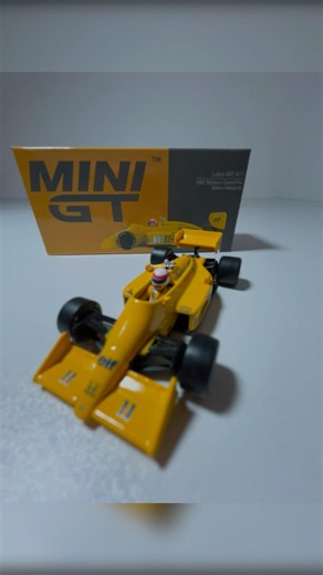 Mini GT Lotus 99T #11 driven by Satoru Nakajima (1987) #lotus99t #f1 #satorunakajima #tinkerdenph
