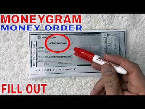 ✅ How To Fill Out MoneyGram Money Order 🔴