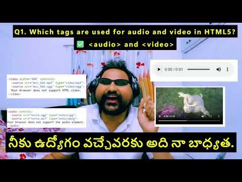 HTML5 Audio & Video Explained | No Plugins Needed | Class 13