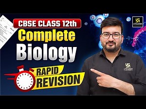 CBSE Class 12 Biology - Complete Revision in One Shot | Board Exam 2025 | Shubham Sir